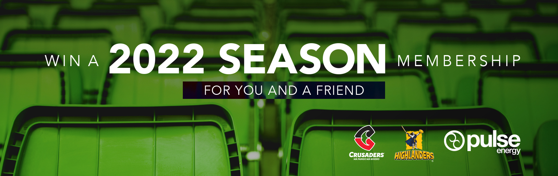 Pulse Win a 2022 Season Membership Banner