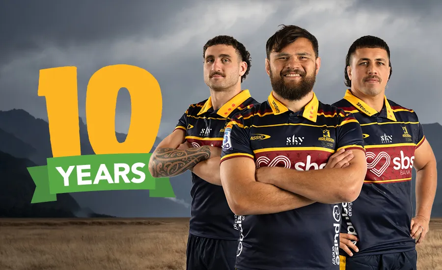 Proud Partner of the Highlanders Super Rugby